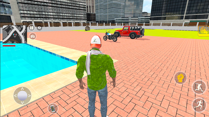 Indian Bike City Driving Game screenshot
