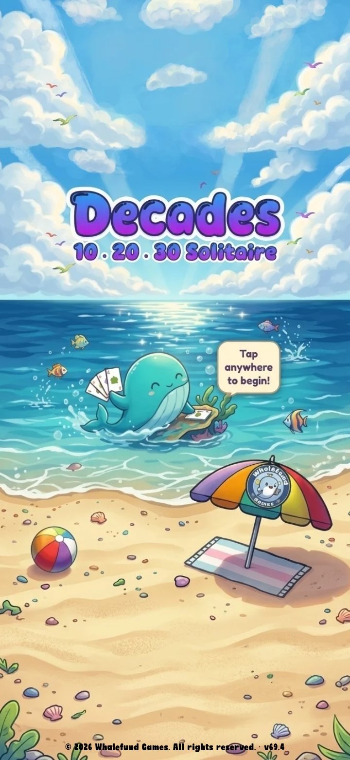 Decades: 10-20-30 Solitaire: screenshot