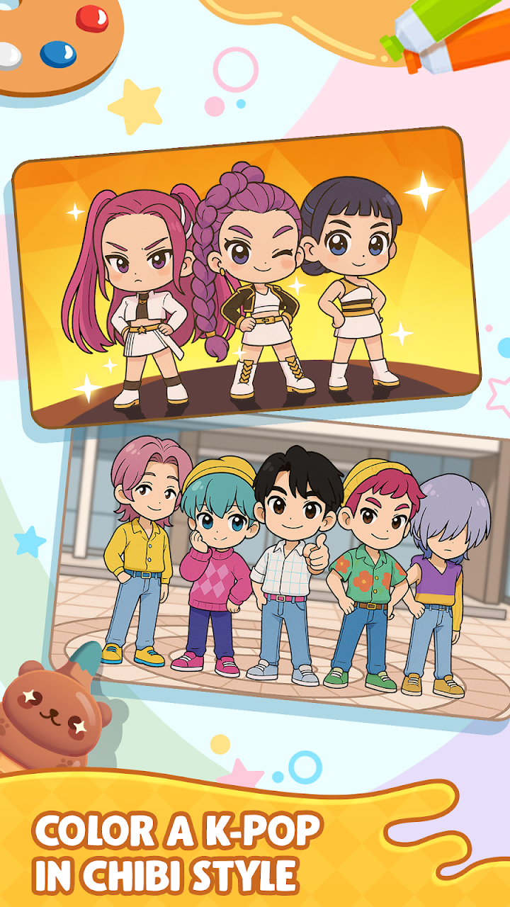 Idol Coloring ASMR Master screenshot