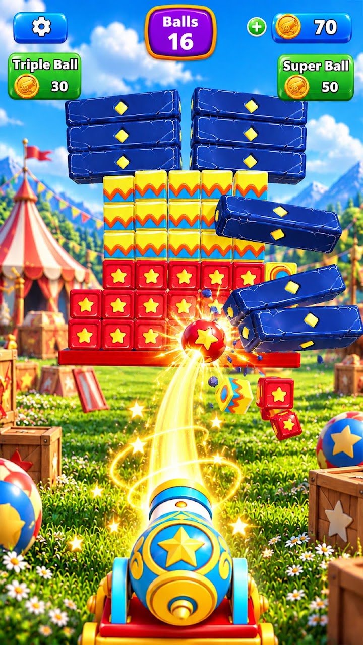 Bonkazoo: Cannonball Game screenshot