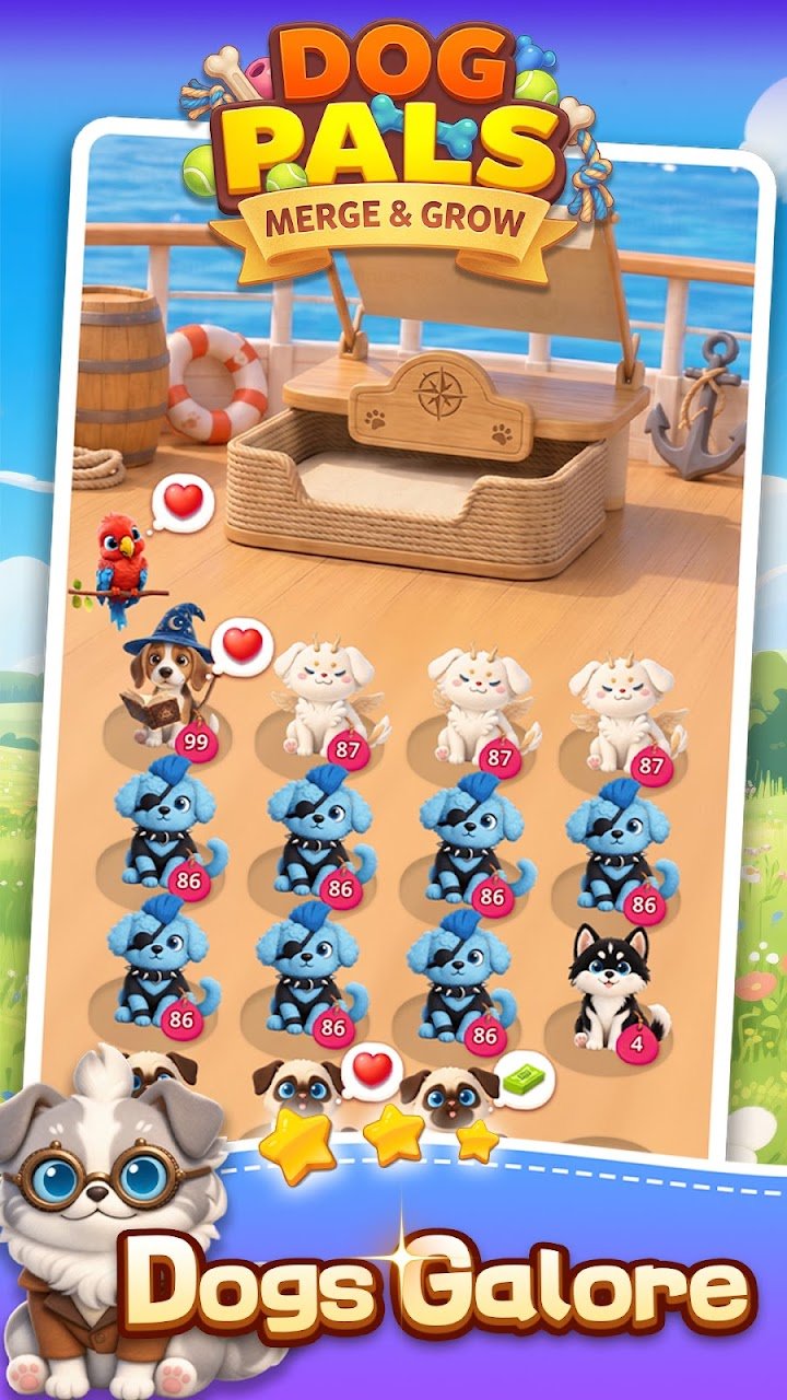 Dog Pals: Merge & Grow screenshot