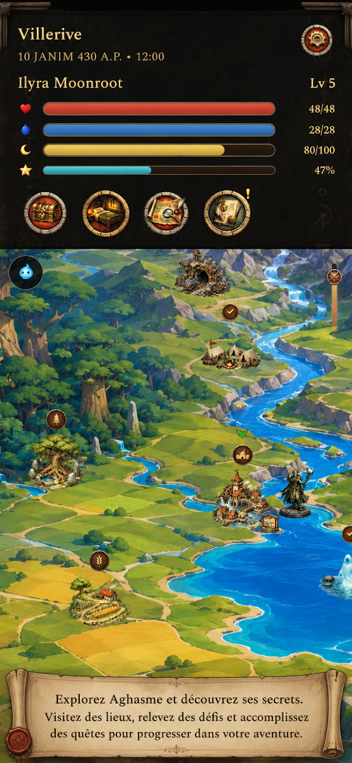 RPG - Aghasme screenshot