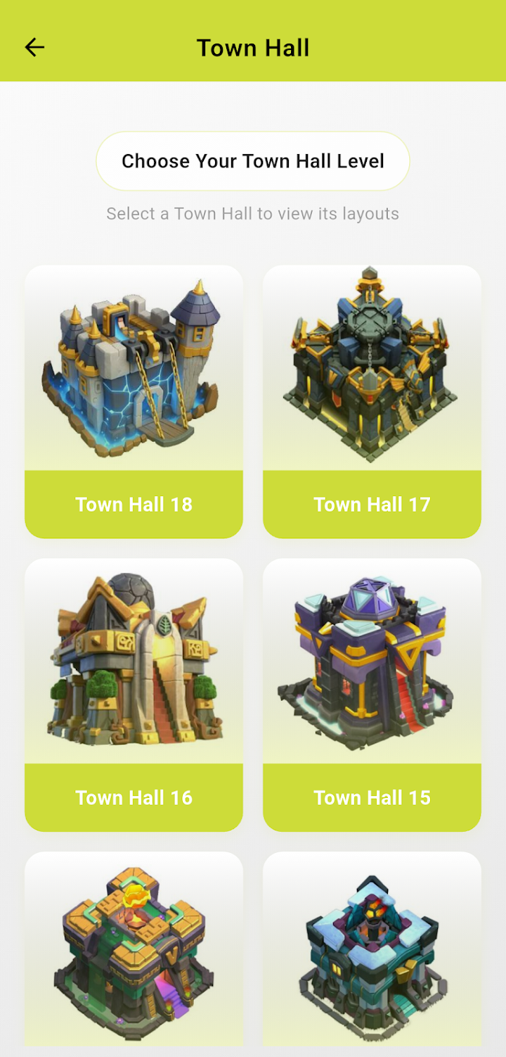 COC Base Layouts:Clash of Maps screenshot