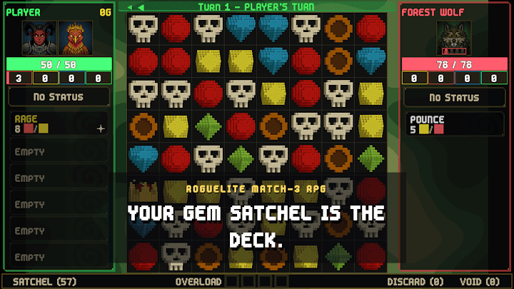 Gembound: Match-3 RPG screenshot