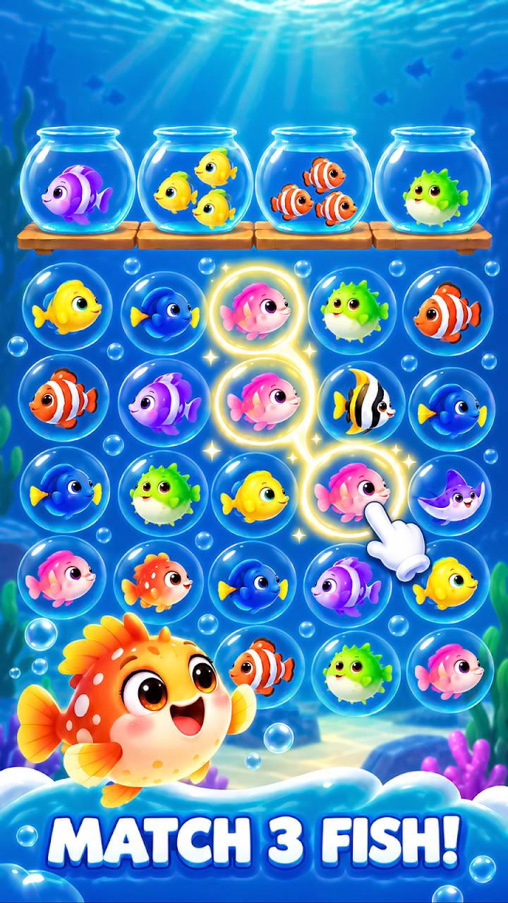 Fish Sort Puzzle: Sorting Game screenshot