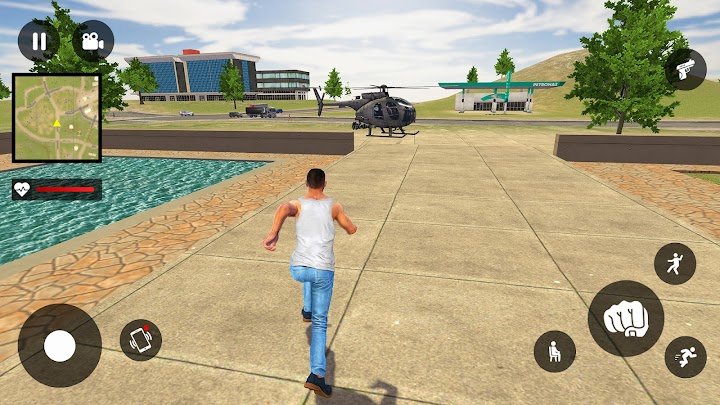 Bike Driving Gangster Game 3D screenshot