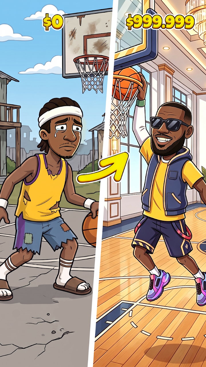 Hoop Life:Idle Game screenshot