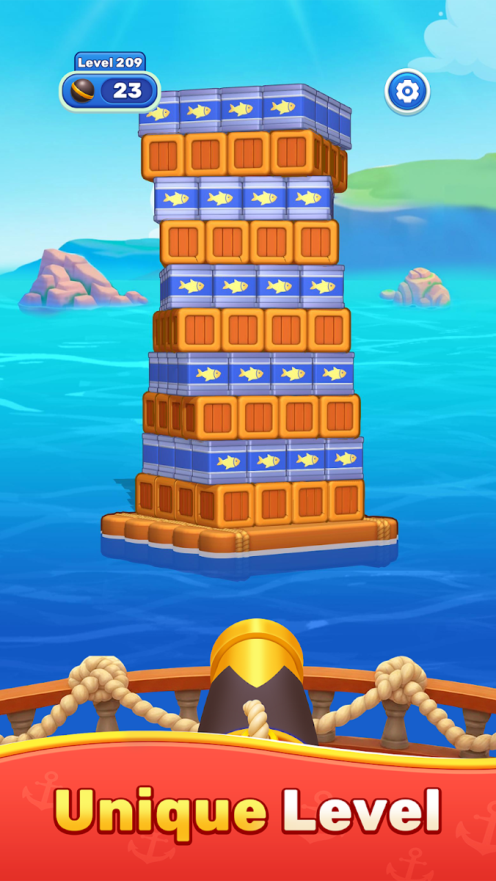 Ocean Block Shoot screenshot