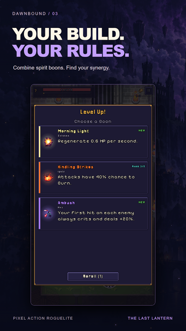 Dawnbound: Roguelike RPG screenshot